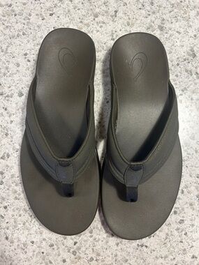 OluKai Maha Men's Beach Sandal Flip-Flop Sandals size 13